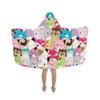 Squishmallows Kids Bath/Pool/Beach Soft Cotton Terry Hooded Towel Wrap, 24 in x 50 in, By Franco view 2