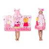 Franco Peppa Pig Kids Bath/Pool/Beach Soft Cotton Terry Hooded Towel Wrap, 24 in x 50 in, Large view 1