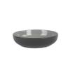 10 Strawberry Street Two Tone Coupe 8.5/36 Oz. Dinner Bowl Set Of 6, Black/Gray view 4