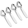 VANRA Premium 18/8 Stainless Steel Children Cutlery Set 5.9-inch Kids Dinner Spoons Set 4 Pieces Silverware Flatware Utensil Set for Home School (4 Spoons) view 1