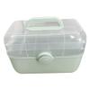 Hemoton Medicine Storage Box for Family Large Multi-layer Organizer for and First Aid Supplies Soft view 1