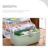 Hemoton Medicine Storage Box for Family Large Multi-layer Organizer for and First Aid Supplies Soft view 4