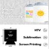 PartyPrints 1000 Pack White Blank Can Cooler Sleeves, Customizable Bulk Sublimation Can Coolers, Extra-Thick Collapsible Drink Insulator Sleeve, Beer Can Coolers for Party Beverages view 2