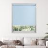 Sulugood Cordless Blackout Roller Shades Cordless spring-roller shades, Household Commercial, Anti UV Glare Blackout View Spring Blinds.Light Blue,43" W x 64" H view 2