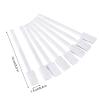 Disposable Crevice Cleaning Brushes, Disposable Toilet Bowl Brushes Crevice Hole Brushes Detail Cleaning Brushes for Toilet Corner, Window Groove, Door Track, Keyboard, etc(42 PCS) view 2