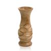 Aeravida Beautifully Carved Natural Mango Tree Wood Rustic Vase | Modern Flower Vase | Mango Tree Wood Kitchen Decor | Handmade Vase | Carved Shaped Vase view 1