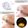 Aogist 100 PCS Yellow Balloon Light with Loop for Hanging, Mini Ball Lamp Round Tiny Led Light for Paper Lanterns Balloons Vases Cups Birthday Party Event Wedding Halloween Christmas Decoration view 3