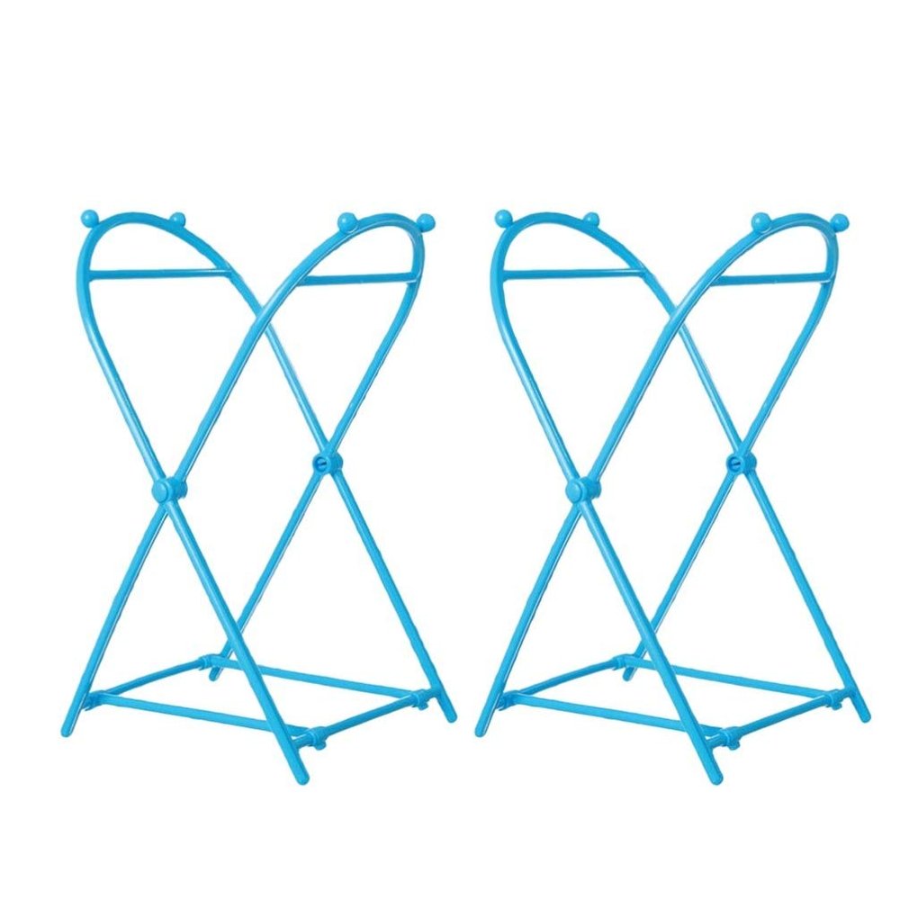 2pcs Dishcloth Towel Rack Trash Bag Lawn Bag Holder Rubbish Bag Stand Clothes Hanging Rack Stand Leaf Bag Holder Shelf Bracket Trash Can Rubbish Hanging Rack Frame Fold