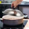 1pc Pot Cover Unique Design Cooking Lid for Pots Pans Skillets Knob for Daily Cooking and Steam Release view 3