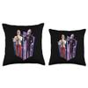 Miraculous Ladybug Gabriel Agreste and Hawk Moth Throw Pillow view 3