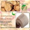 200 Count Cocktail Napkins, 2-Ply Disposable Beverage Dessert Napkins, 5" X 5" Folded Brown Bulk Paper Napkins for Party, Wedding, Bar, Dinner | Strong Absorbent view 3