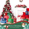 Xuniea 24 Pcs Large Christmas Tote Bags with Handles Multifunctional Christmas Bags Waterproof Gift Bag for Holiday view 3