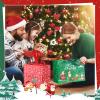 Xuniea 24 Pcs Large Christmas Tote Bags with Handles Multifunctional Christmas Bags Waterproof Gift Bag for Holiday view 4