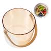 LIFKOME 1pc Glass Wine Basket Resistant to Instant Temperature Difference Storage Basket for Fruit Bread Candies Portable Elegant view 4