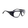 ATTENUTECH Large Fitover Radiation Safety Glasses in Black with .75mm Pb Leaded Lenses and .50mm Pb Leaded Side Shields view 1