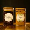 MONEST Waterproof & Oil Resistant Jar & Lid Stickers - Pantry/Canning, Spice & Bottle Labels (Floral 3x2) view 2