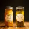 MONEST Waterproof & Oil Resistant Jar & Lid Stickers - Pantry/Canning, Spice & Bottle Labels (Floral 3x2) view 3