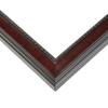 10x15 Brown Real Wood Picture Frame Width 1.25 Inches | Interior Frame Depth 0.5 Inches | Garrin Brown Traditional Photo Frame Complete with UV Acrylic, Foam Board Backing & Hanging Hardware view 1