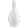 47th & Main Modern Round Short Glass Flower Vase for Home Dcor, 10" High, Matte White view 1