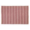 47th & Main Jute Fiber Woven Striped Rectangular Area Rug, 4' x 6', Pink view 1
