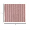 47th & Main Jute Fiber Woven Striped Rectangular Area Rug, 4' x 6', Pink view 2