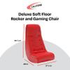Califone Deluxe Soft Rocker - 28 X 17-1/2 X 33-7/8 INCHES - RED view 2