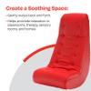 Califone Deluxe Soft Rocker - 28 X 17-1/2 X 33-7/8 INCHES - RED view 4