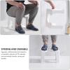 YUANstore 1pc Thicken Toilet Stool Practical Toilet Chair Bathroom Stool for Home (White) view 3