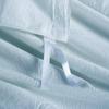 TEXAS LINEN CO. 100% Egyptian Cotton Duvet Cover King Size, 600 Thread Count 3 PC Duvet Cover, Extra Long Staple Egyptian Cotton Quilt Cover, Soft, Breathable with Hidden Zipper Closure - Light Blue view 3