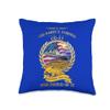1963 - 1993 USS Harry E. Yarnell (CG-17) Throw Pillow view 1