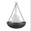 Aspen Creative 61168-02-1, Hanging Fire Flame Light Prop for Halloween, Christmas and Party Decor Black view 2