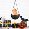 Aspen Creative 61168-02-1, Hanging Fire Flame Light Prop for Halloween, Christmas and Party Decor Black view 4