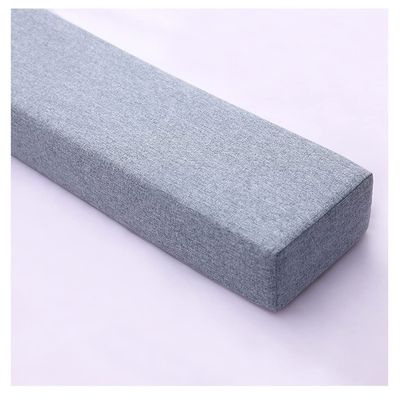 Bed Wedge Pillow Headboard Cushion Bed Gap Filler Mattress Mattress Gap Filler Headboard Pillow Fill The Gap Bed Wedge Pillow Stopper Soft Gap Headboard (Color : Blue, Size : 20X18X120cm)