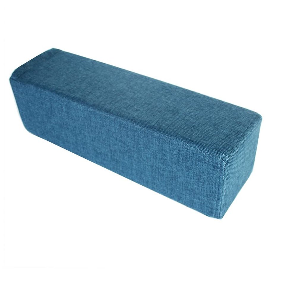 Bed Headboard Pillow Cushion Thick Bed Wedge Bolster Pillow for Bed Sofa Rectangle Bed Gap Filler Bolster Long Armrest Mattress Pillow Mattress/Headboard/Wall (Color : Blue, Size : 5X5X200cm)