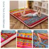 MAXYOYO Twin Size Futon Floor Mattress Shikibuton Sleeping Mats for Adults, Floor Futon with High-Density Foam, Portable Mattress for Living Room, Guest Room, Bohemian C view 3