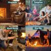 Uten Fireplace Fire Pit 32- Inch, Campfire Poker Stick Heavy Duty view 4