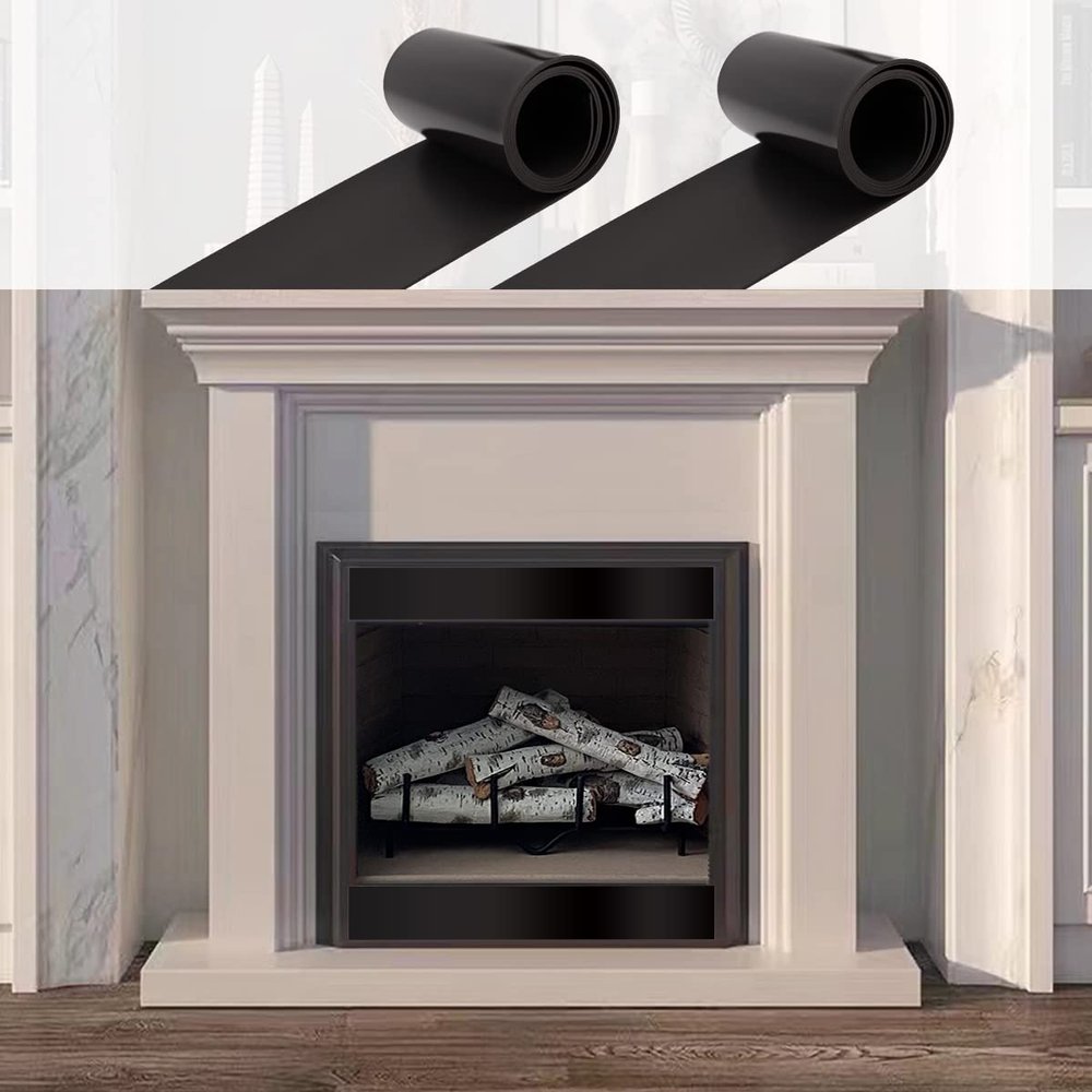 Cehapimo Fireplace Magnetic Vent Covers(36" L x 6" W)-Magnetic Fireplace Draft Stopper