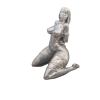Brass Tied Geisha Nude Women Statue, Copper Iron Chain Collar Hemp Rope Figure Binding Temptation Sexy Plump Woman Naked Female Sculpture Car Home Bedroom Bar Decor view 1