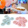 60Pcs Gender Reveal Pins, Baby Shower Buttons Team Boy and Team Girl Button Blue Button Pin for Baby Supplies view 2