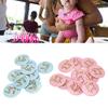 60Pcs Gender Reveal Pins, Baby Shower Buttons Team Boy and Team Girl Button Blue Button Pin for Baby Supplies view 3