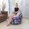 44" x 44" x 26"/1.12m x 1.12m x 66cm Inflate-A-Chair Floral Air Chair view 2