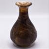 4.3" 390g Dark Orange Golden Fluorite Vase Polished Natural Banded Collectible Gemstone Crystal Mineral Wedding Vase Bottle UV Reactive Specimen - China view 3