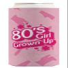 40th Birthday Decorations For Women 80's Girl Grown Up 6-Pack Ultra Slim Can Drink Sleeves view 4