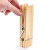 Pack of 12 Oversized Unfinished Wooden Clothespins - 6 Inch Big Jumbo Wood Clothespins for DIY Arts and Crafts Projects (Size - 6" L x 1-5/8" W) view 2