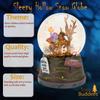 Tree Buddees Sleepy Hollow Fall Themed Headless Horseman Halloween Snow Globe - Large 6.5" view 2