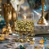 Happyfiller 2500 Pcs 7mm Light Gold Acrylic Diamonds Gems Table Scatters for Wedding Centerpieces,Party Confetti,Vase Filler Floral Arrangement view 3