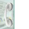 KAFENDA Glass Door and Window Handle With Suction Cups - Non-Marking, Non-Perforated Absorption for Bathroom Sliding Doors, Cupboards, Wardrobes (White) view 1