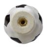 Wannianmu 4Pack Soccer Shape Drawer Knobs, Decorative Basketball Cabinet Knobs Door Handles Ceramic Knobs, with Mounting Screws view 2