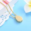 SHEIL 316L Stainless Steel Tree of Life&Teardrop Memorial Urn Jewelry Hold Ashes Keepsake Cremation Pendant Necklace for Pet,1 view 2