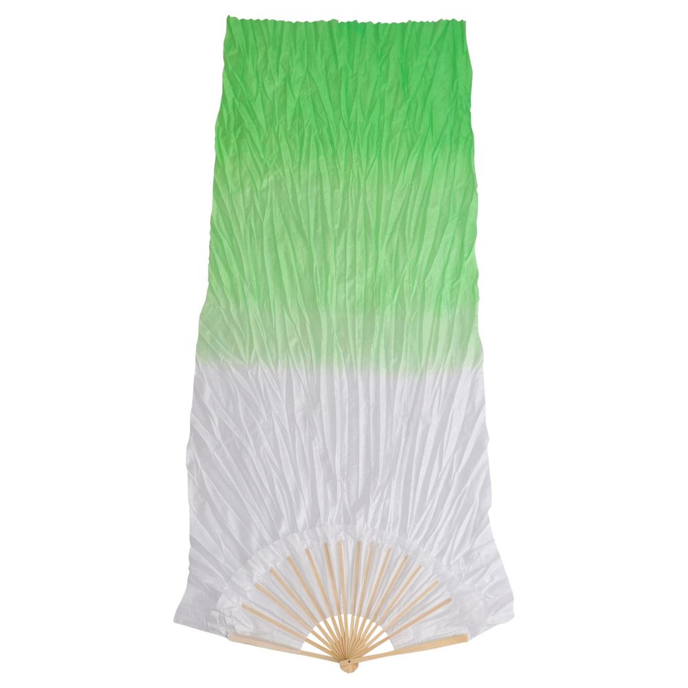 Homoyoyo Dancing Fan Antique Folding Fans Dance Folding Fan Lengthened Fan Stage Performance Fan Fans Fan Veil Dance Silk Fans Dance for Adults fanf Woman Fan Bamboo